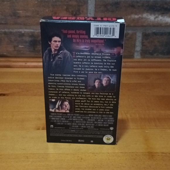 6/$15 City by the sea vhs tape - Picture 3 of 7